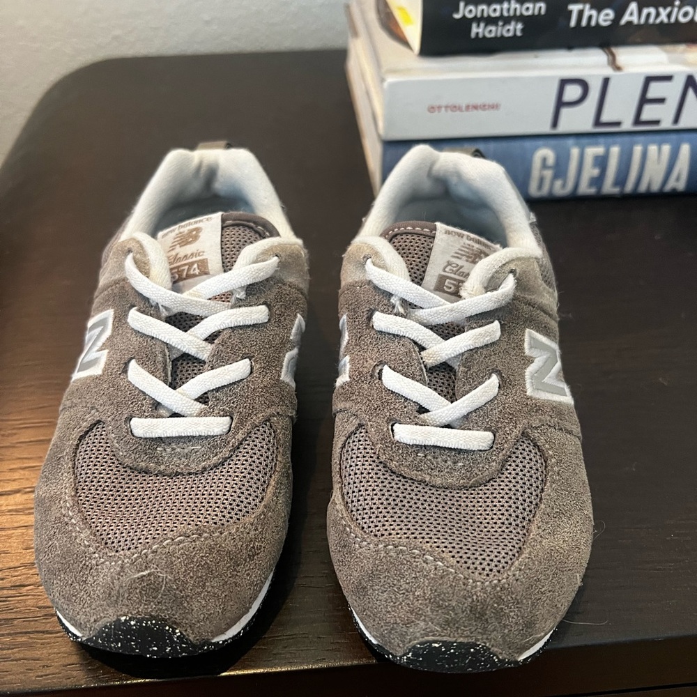 New Balance Kids' Gray Sneakers